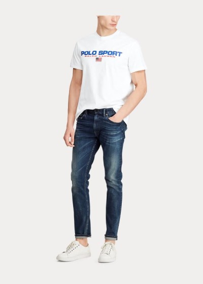 T Shirt Polo Ralph Lauren Polo Sport Algodão Homem 92703-WXIS